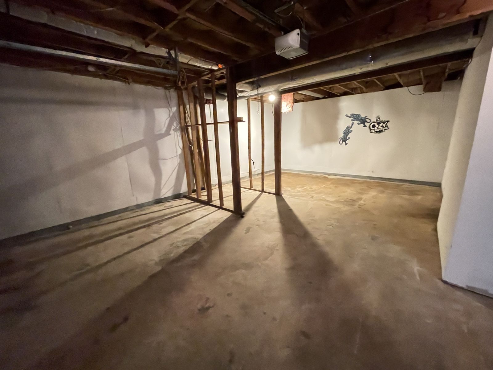 Demo: basement framing, from one of Wesley&rsquo;s own projects